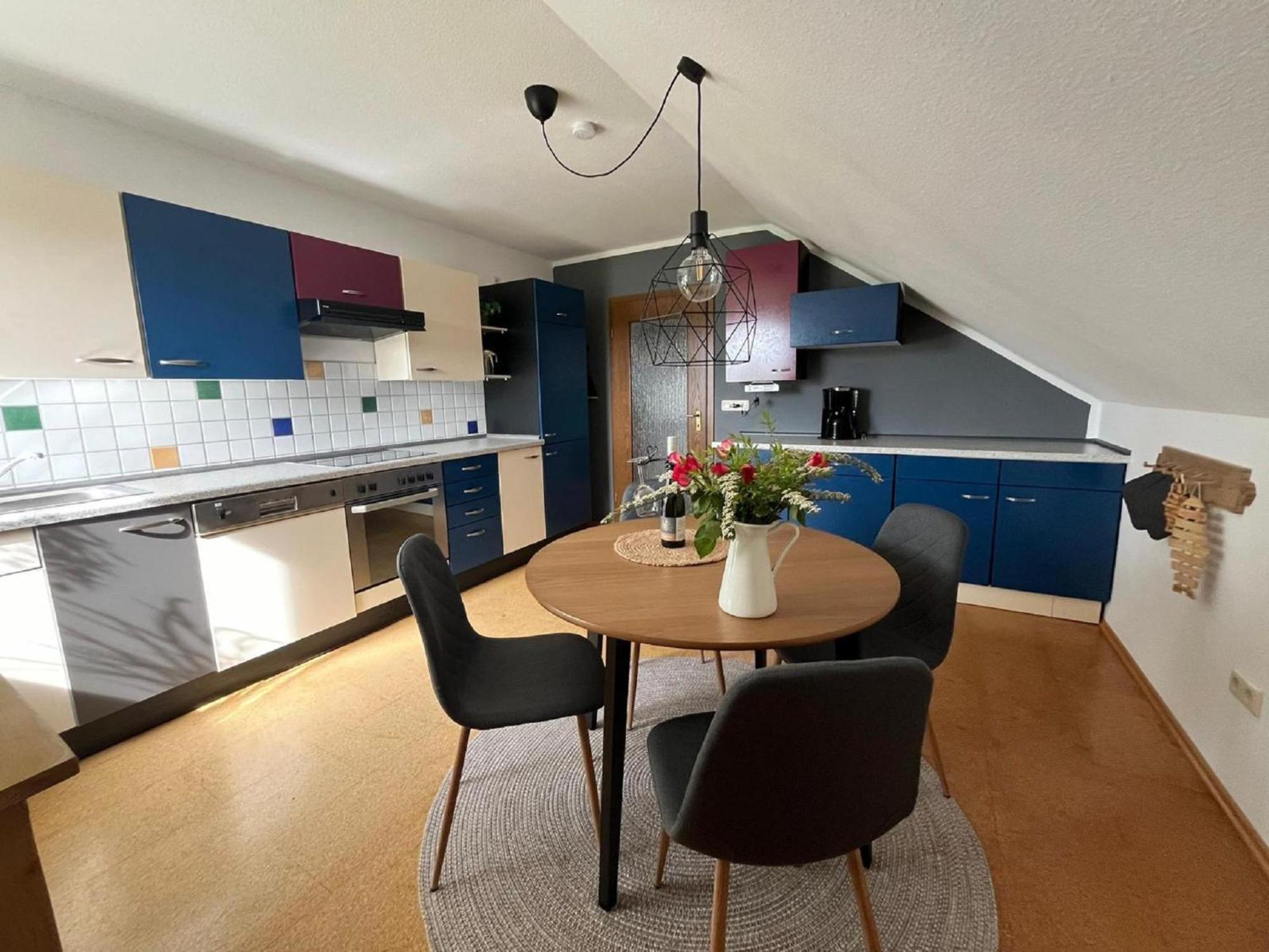 Ferienwohnung Pfadenhauer Pfarrweisach Bagian luar foto